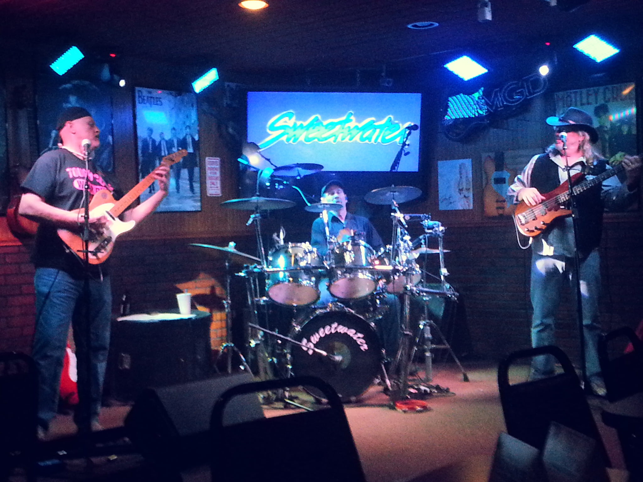 Complete Sweetwater band performance with backdrop